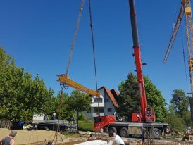 Verlegen der EG-Decke - 10.05.2017