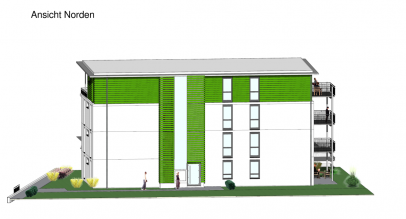 Nordansicht Haus B