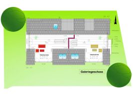 Grundriss Galerie