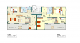 Grundriss Penthouse