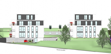 Wohnanlage Hewenblick - Ansicht Osten