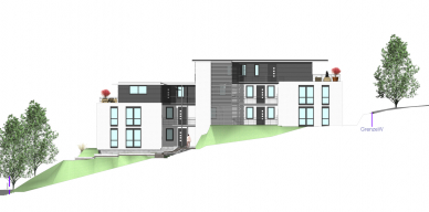 Haus A - Ansicht Norden