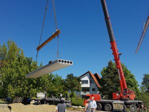 Verlegen der EG-Decke - 10.05.2017