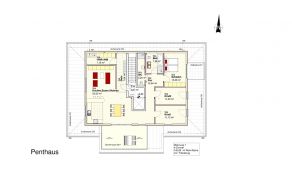 Grundriss Penthouse
