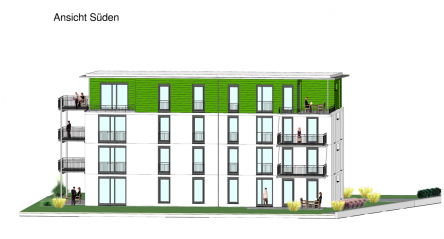 Südansicht Haus B
