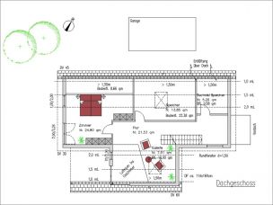 Grundriss Dachgeschoss